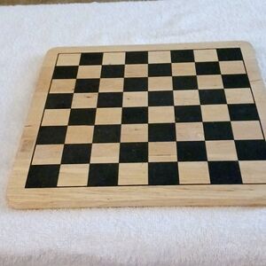 All wood chess,checkers, Chinese checkers vintage board est 1950's-80's